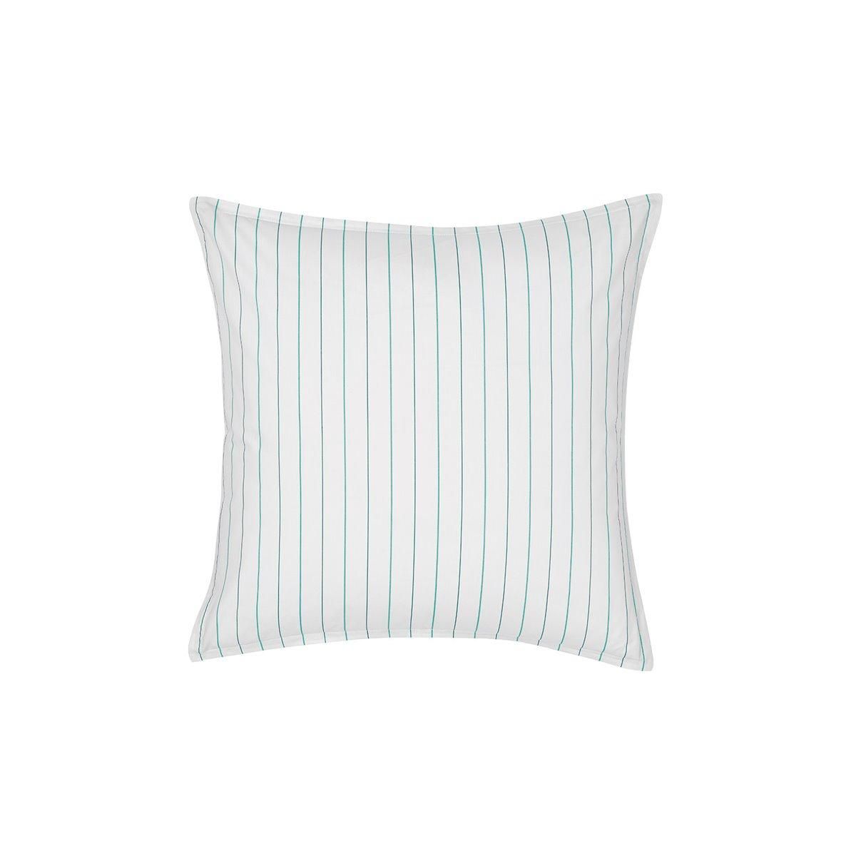 Sensei Maison Lot de 2 taies d'oreillers en percale de coton HOSSEGOR