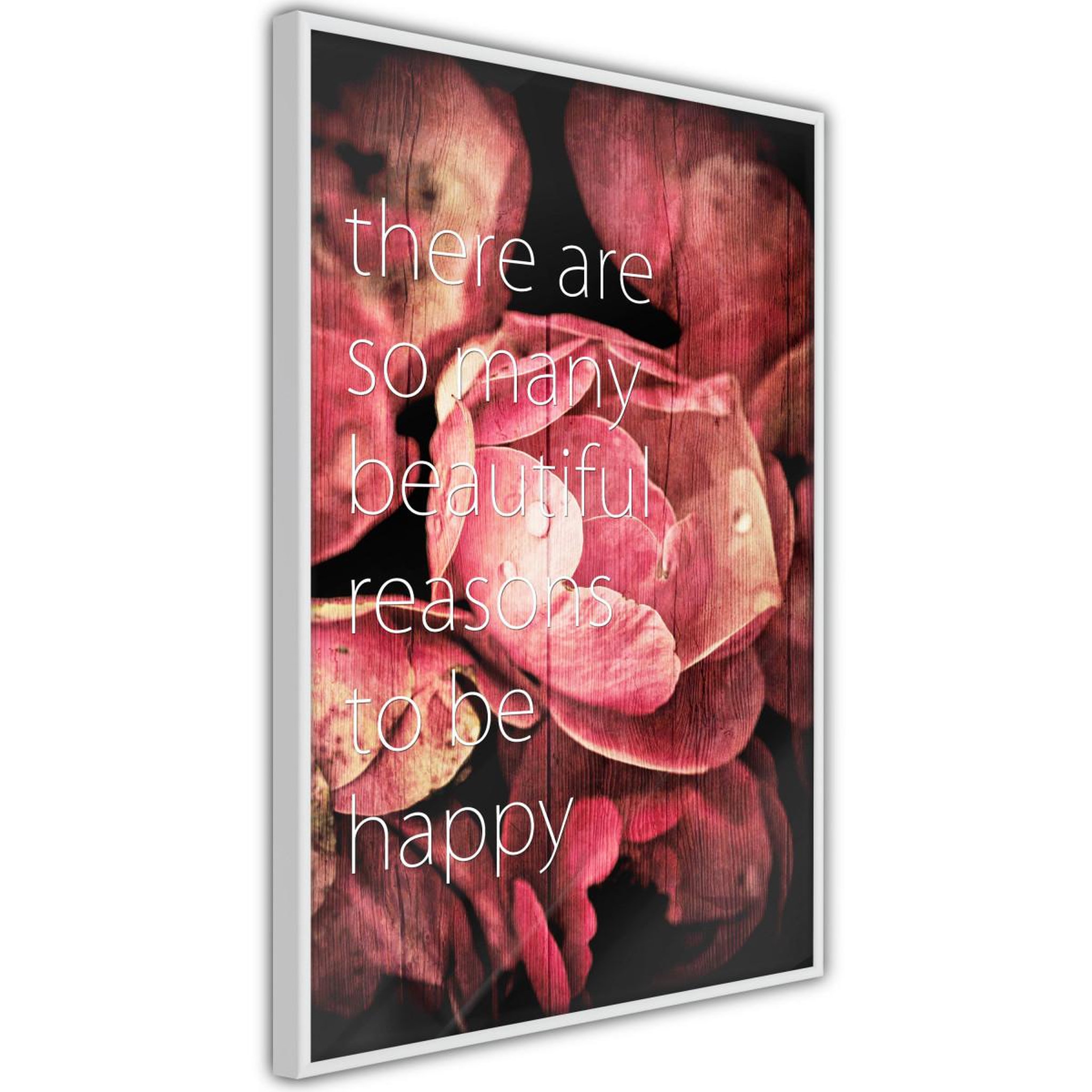Paris Prix Affiche murale encadrée  many reasons to be happy