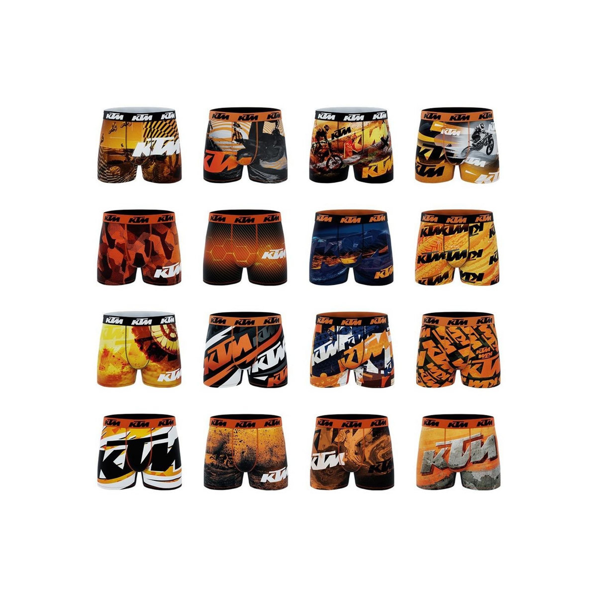 KTM Pack surprise de 6 boxers homme