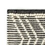 VIDAXL Tapis en laine tissee a la main 120x170 cm Noir/Blanc