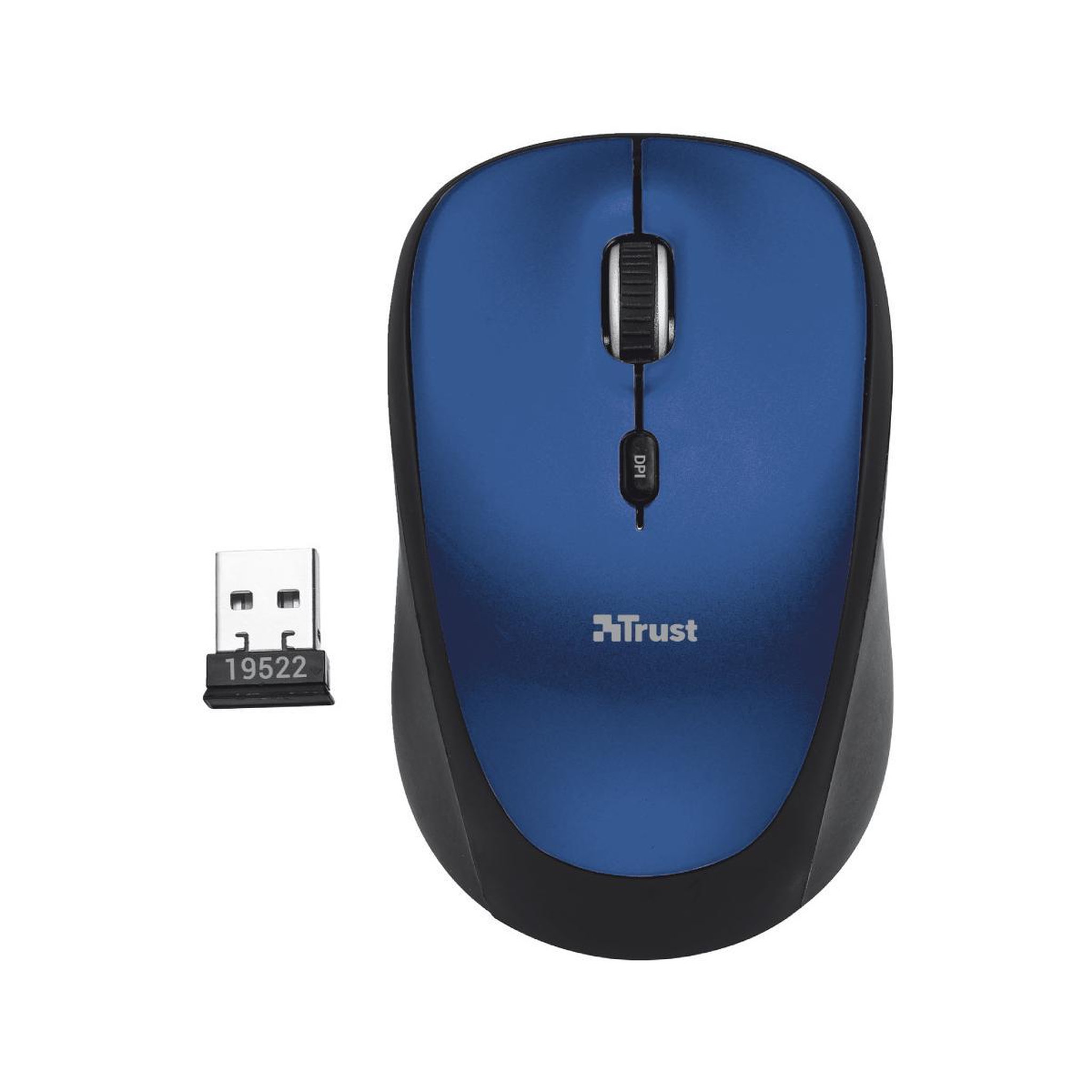 Voir la diapositive 3 : Trust Trust 19663 souris rf sans fil optique 1600 dpi