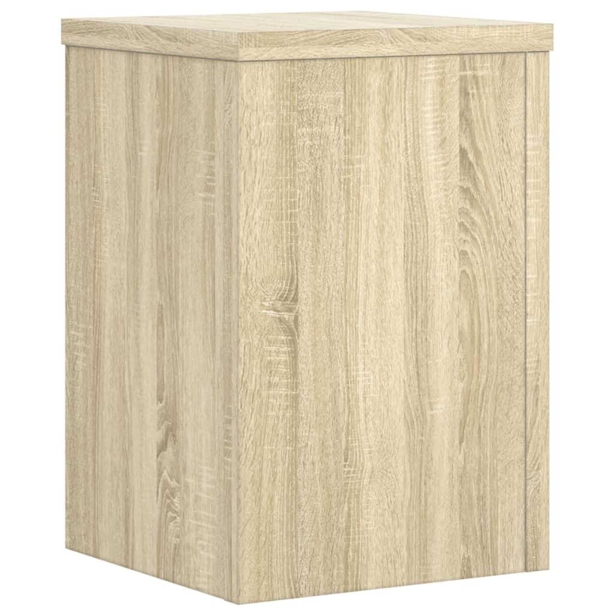 Voir la diapositive 4 : VIDAXL Supports pour plantes 2 pcs chene sonoma bois d'ingenierie
