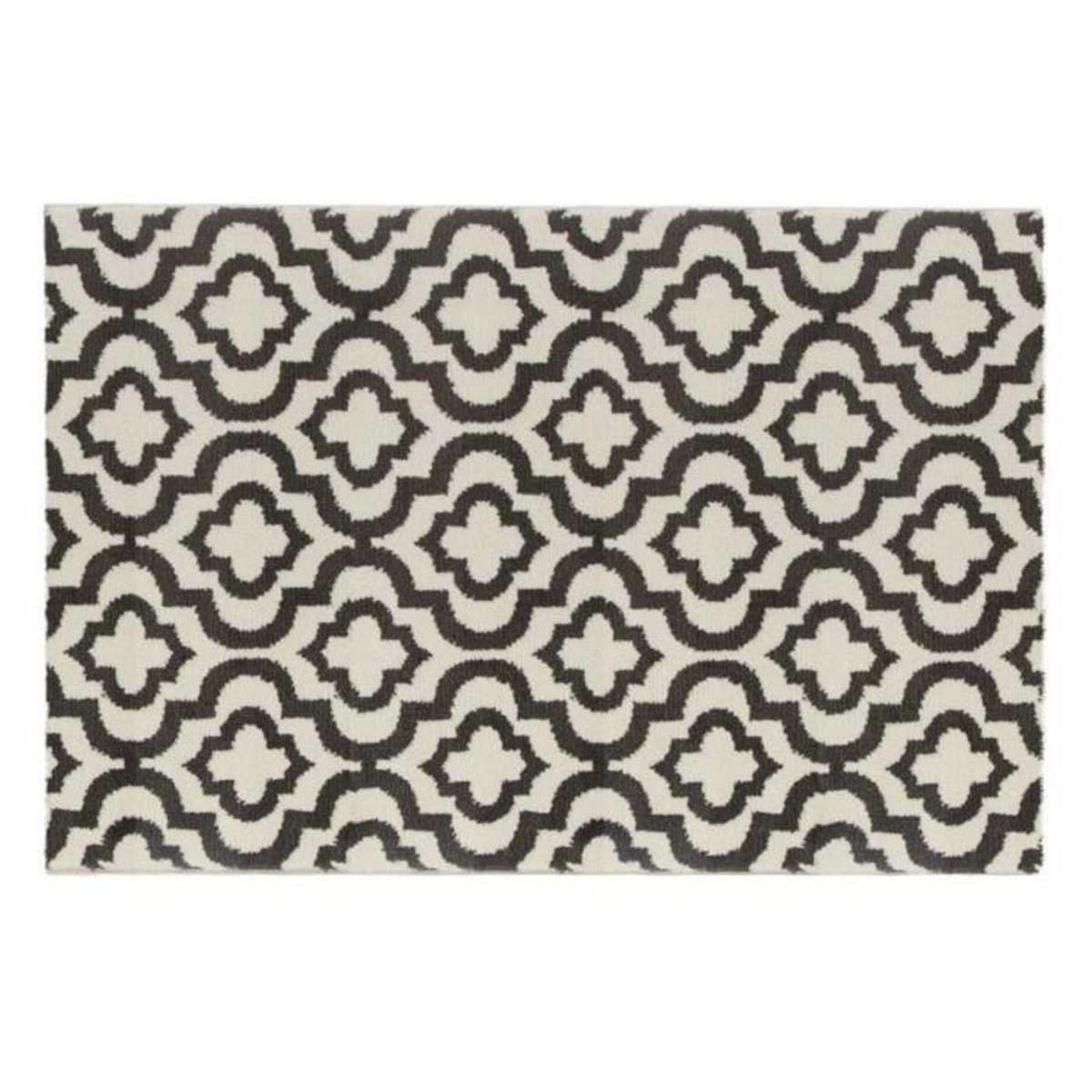 Paris Prix Tapis Déco Rectangulaire  Marvin  60x90cm Ecru