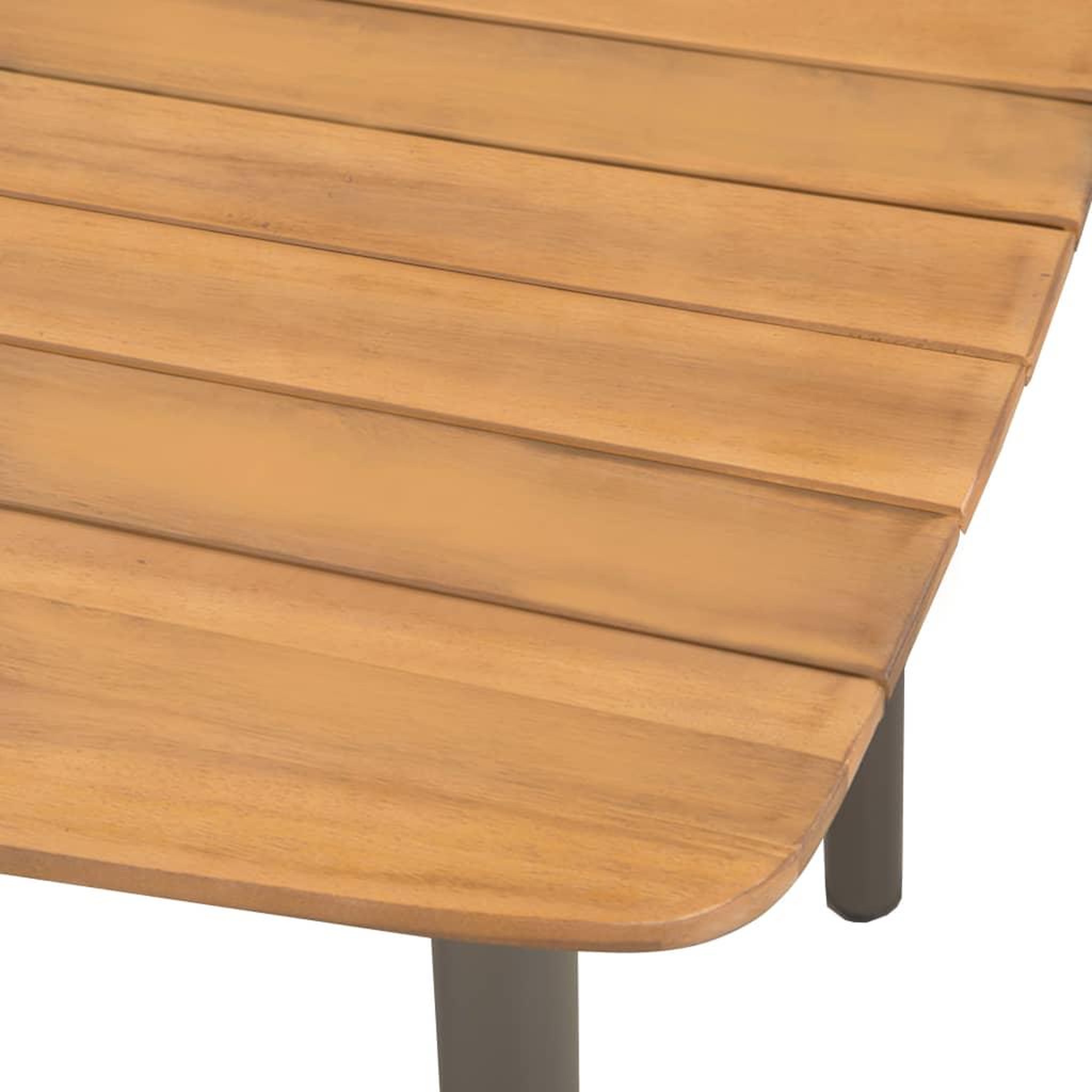 Voir la diapositive 4 : VIDAXL Ensemble a manger de jardin 5 pcs Resine tressee Marron