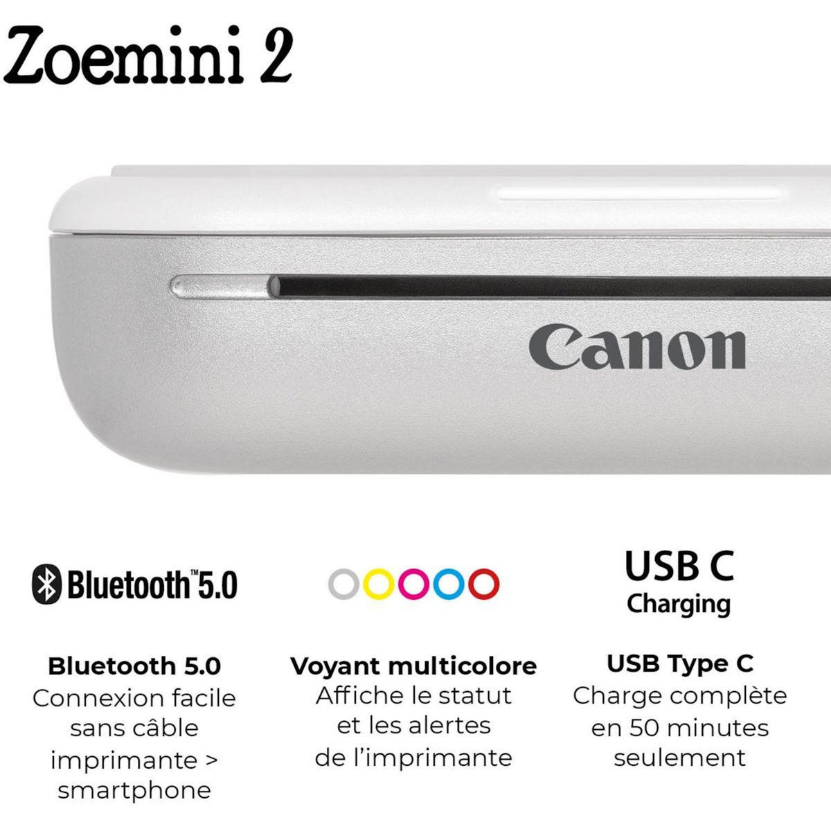 Canon Imprimante photo portable Zoemini 2 Edition Zootopie 2