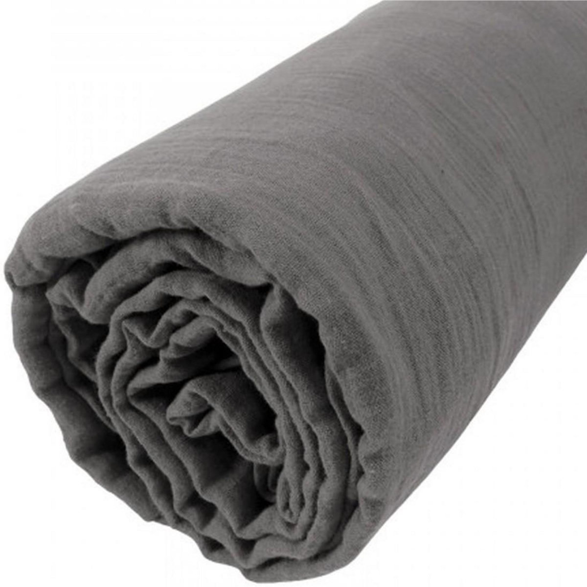 Home collection Drap housse 100% gaze de coton