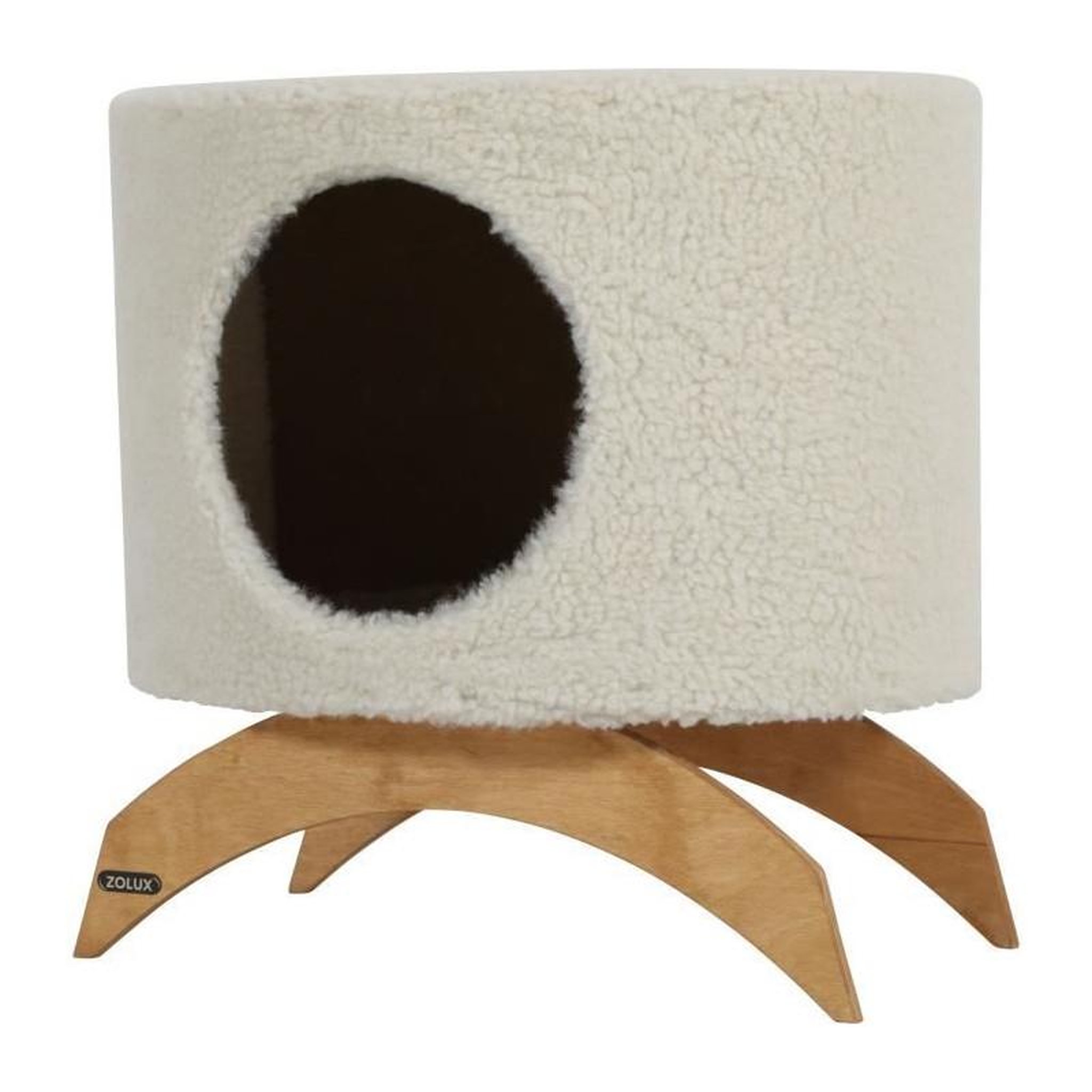 Voir la diapositive 2 : Zolux Niche - Zolux - Montana - Pour chat - Confortable et cosy - 42 x p31 x 40 cm