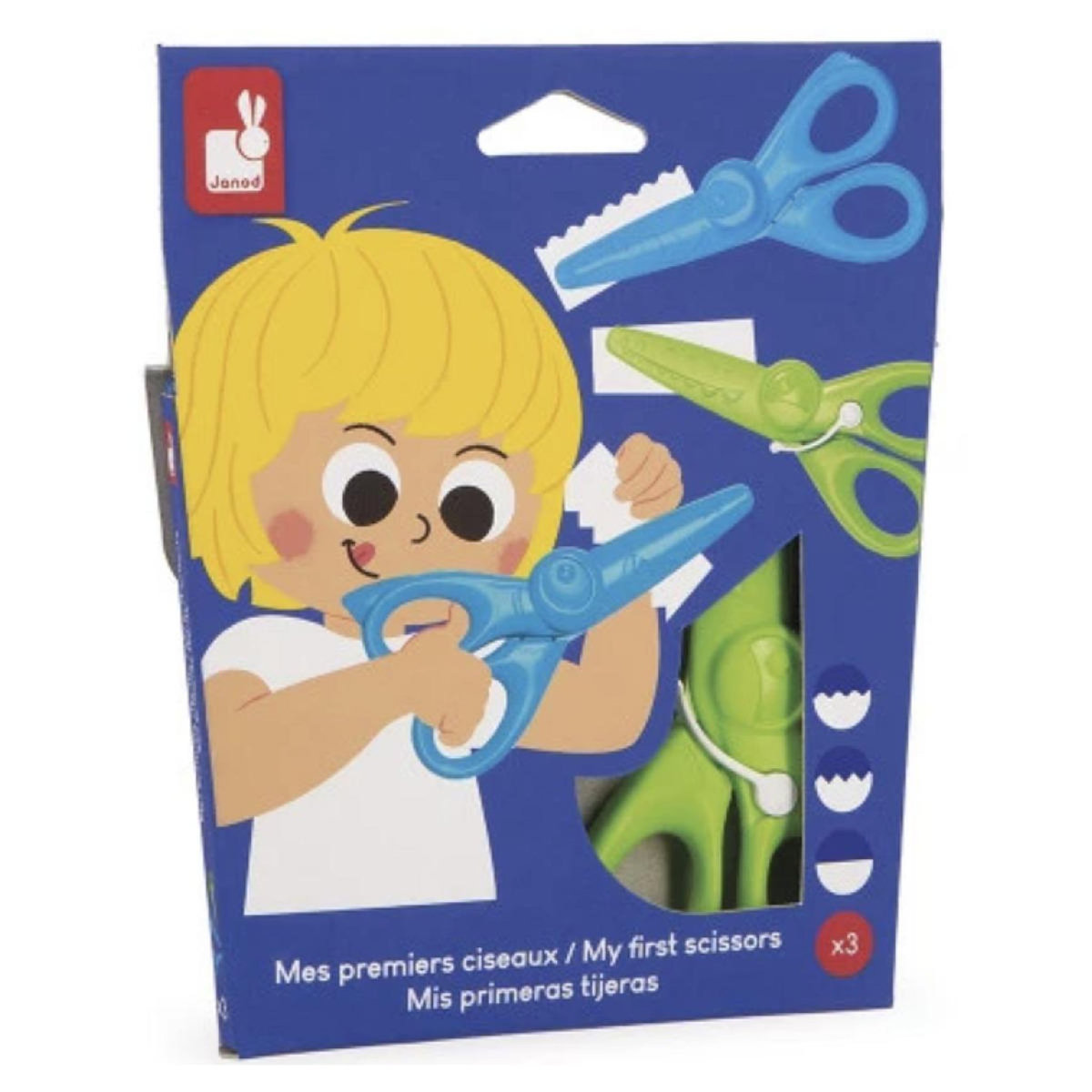 Juratoys-Janod Mes premiers ciseaux X 3 -  - Juratoys