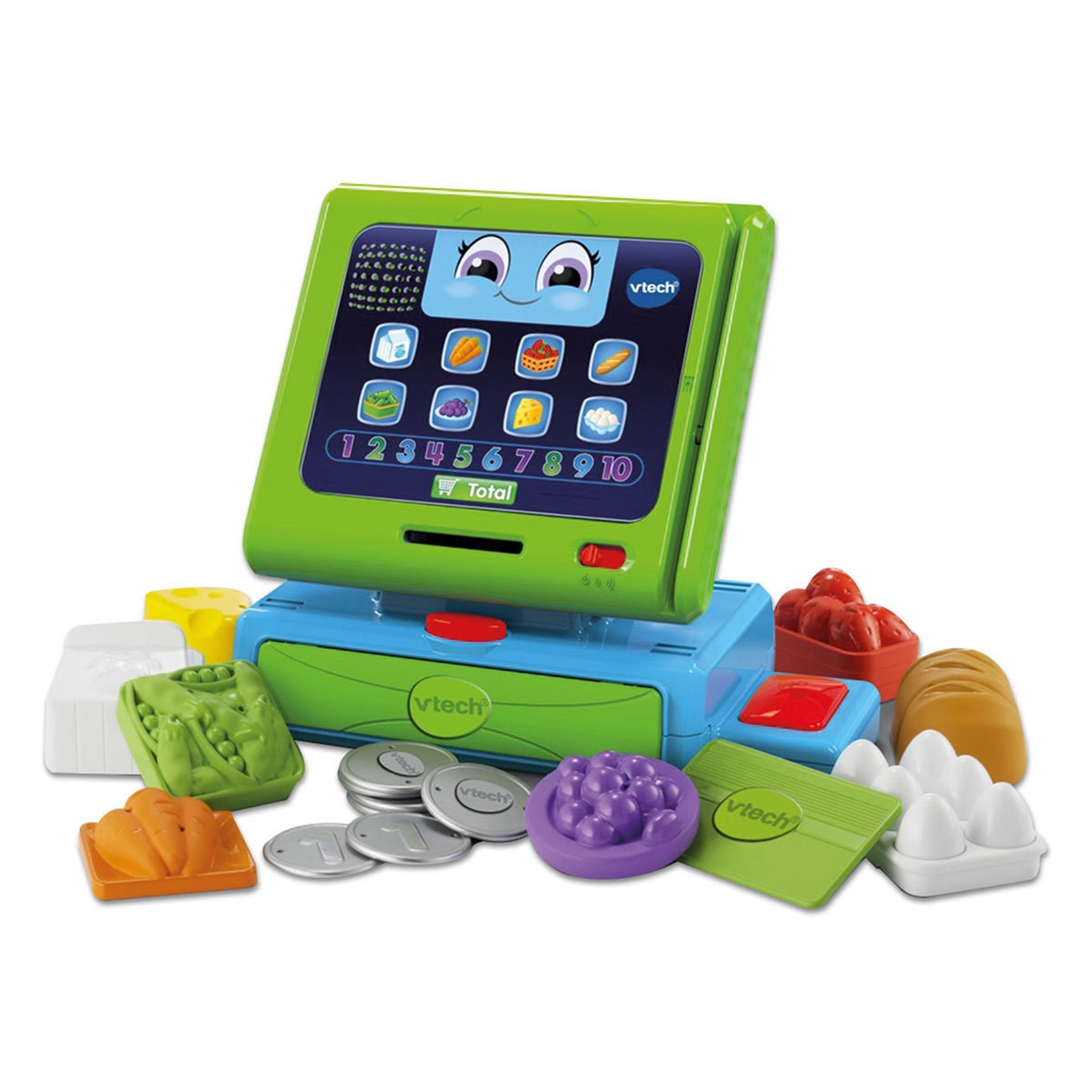 Voir la diapositive 1 : VTECH Ma caisse enregistreuse interactive 