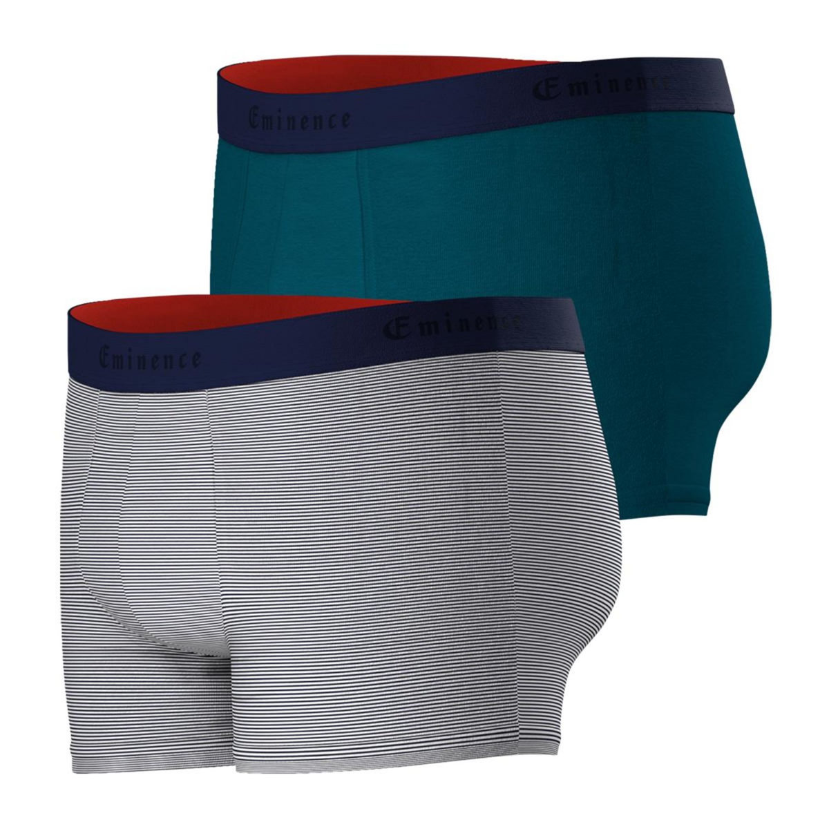 Eminence Lot de 2 boxers homme Fait en France