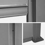 Voir la diapositive 5 : SWEEEK Pergola bioclimatique aluminium et acier 3x4m lames orientables + store 4m PALACE anthracite