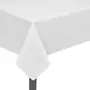 VIDAXL Nappes de table 5 pcs Blanc 190x130 cm