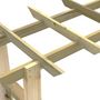 Voir la diapositive 5 : VIDAXL Arche pour rosiers 150 x 60 x 204 cm bois impregne