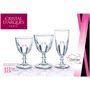 Voir la diapositive 1 : CRISTAL ARQUES Service de 18 verres RAMBOUILLET