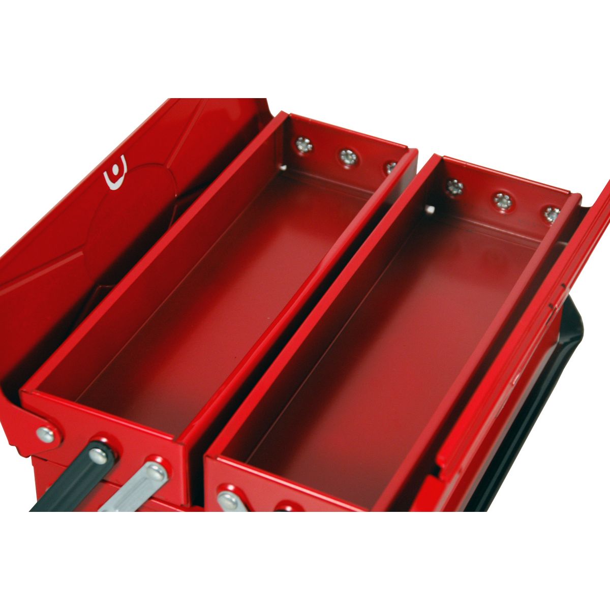 PIERRE HENRY Boite à outils dépliante 3 compartiments 30/1 Rouge