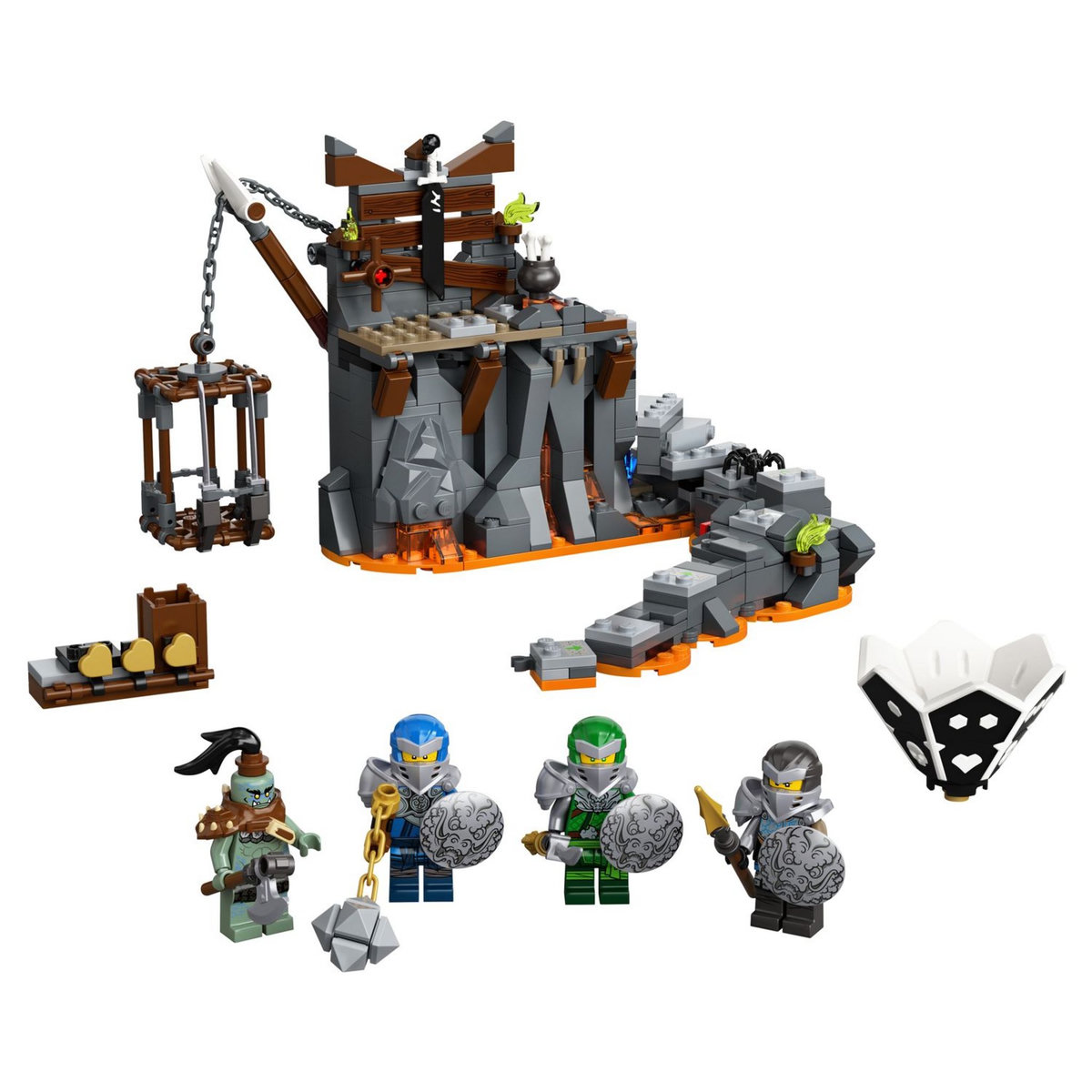LEGO NINJAGO 71717 - Le donjon du Crâne