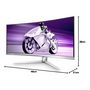 Voir la diapositive 3 : Philips Ecran PC Gamer 34M2C8600 Incurvé 34'' QD OLED