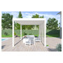 Voir la diapositive 5 : OMBREA Pergola bioclimatique - Autoportante - Blanche - 3x4m - OMBREA