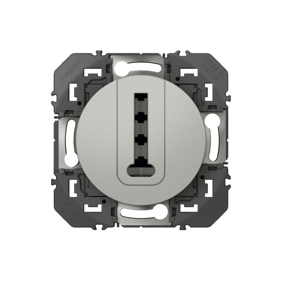 Legrand Prise téléphone Dooxie, LEGRAND, aluminium