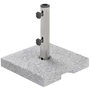 Voir la diapositive 5 : OUTSUNNY Pied de parasol granite 21 Kg compatible mât dia. 32-48 mm