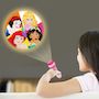 Voir la diapositive 5 : Lexibook Projecteur à histoires et lampe torche Disney princesses
