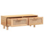 Voir la diapositive 3 : VIDAXL Table basse Marron 80x40x30 cm Bois d'ingenierie et pin massif