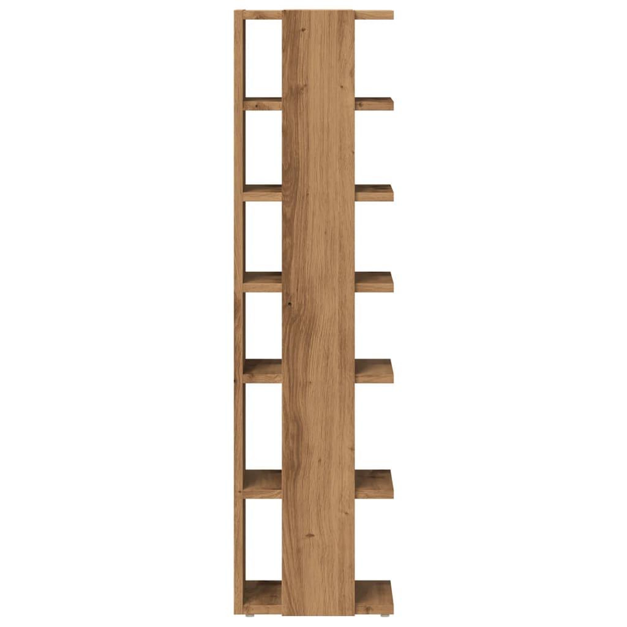 Voir la diapositive 5 : VIDAXL Armoire a chaussures chene artisanal bois d'ingenierie