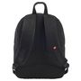 Voir la diapositive 3 : YOUNG'S ATTITUDE Sac à dos noir avec compartiment pour ordinateur effet velours 