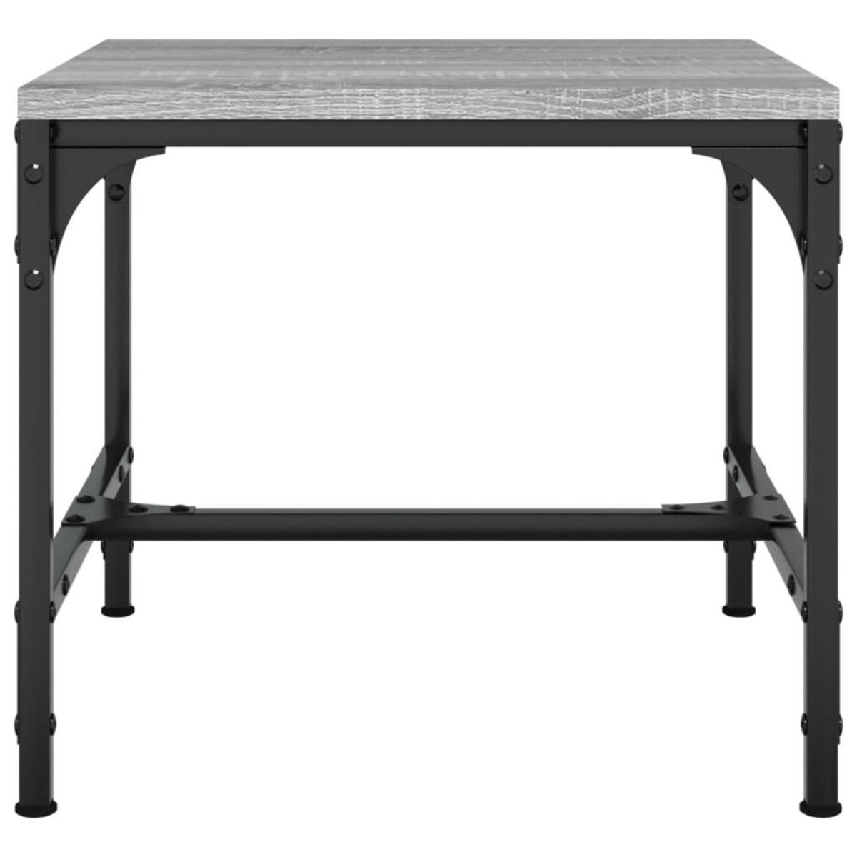 VIDAXL Table basse Sonoma gris 50x50x35 cm Bois d'ingenierie