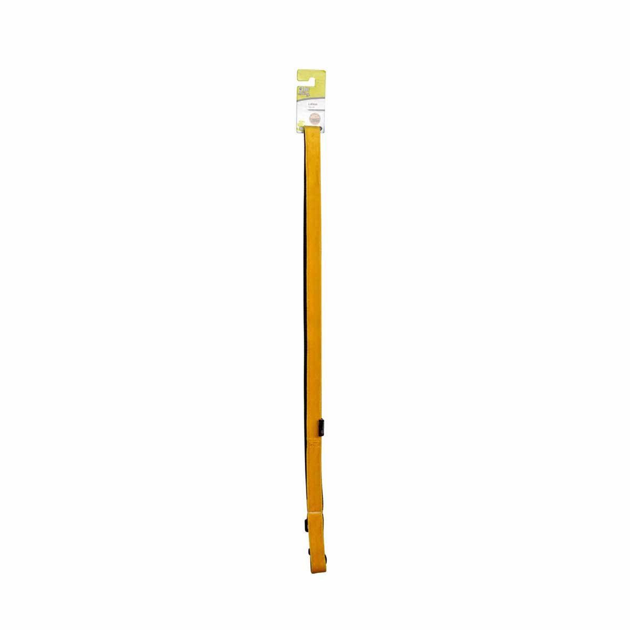 Voir la diapositive 2 : HOMEA Laisse pour chien  cosy golden  120cm jaune