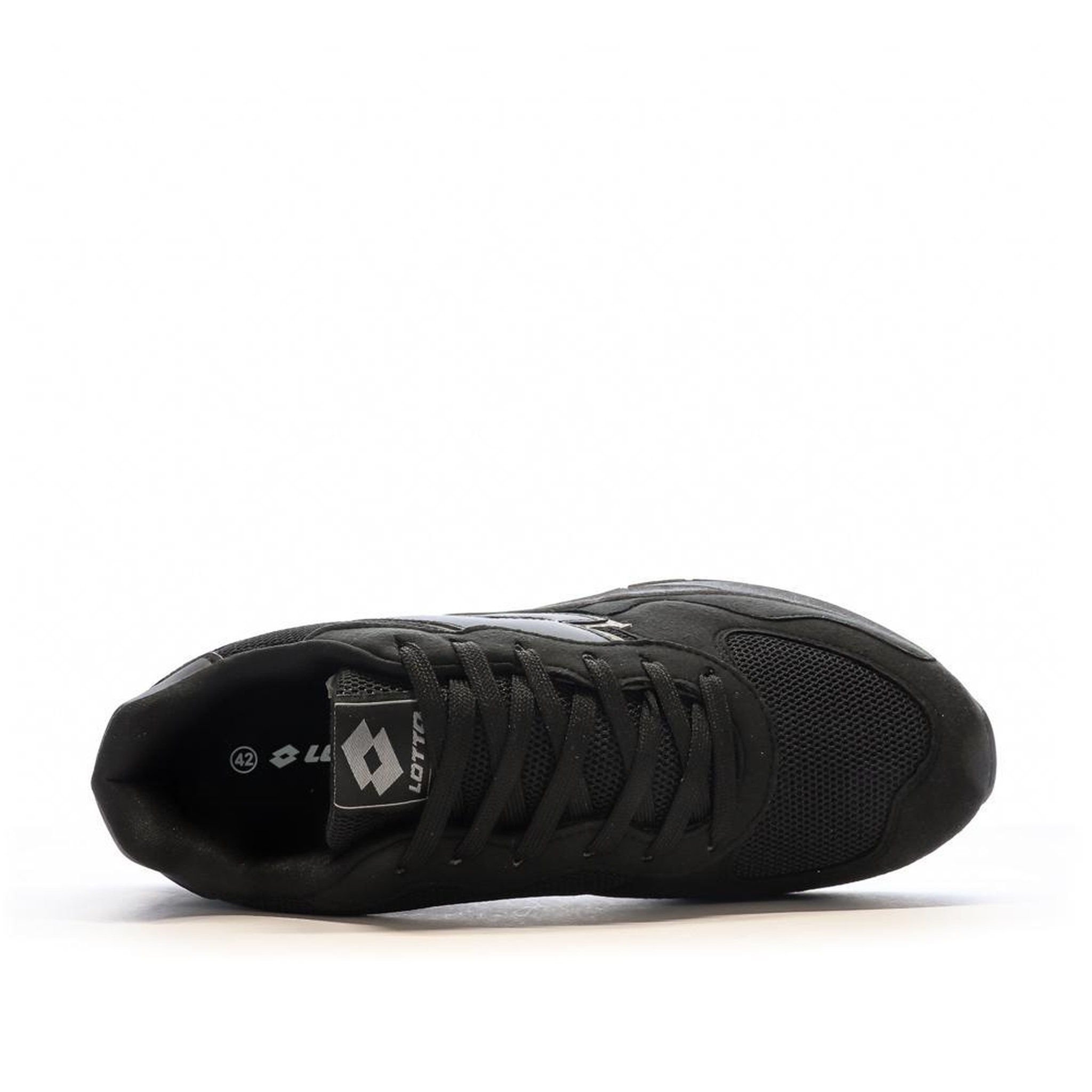 Voir la diapositive 4 : LOTTO Baskets Noires Homme Lotto Twenty6