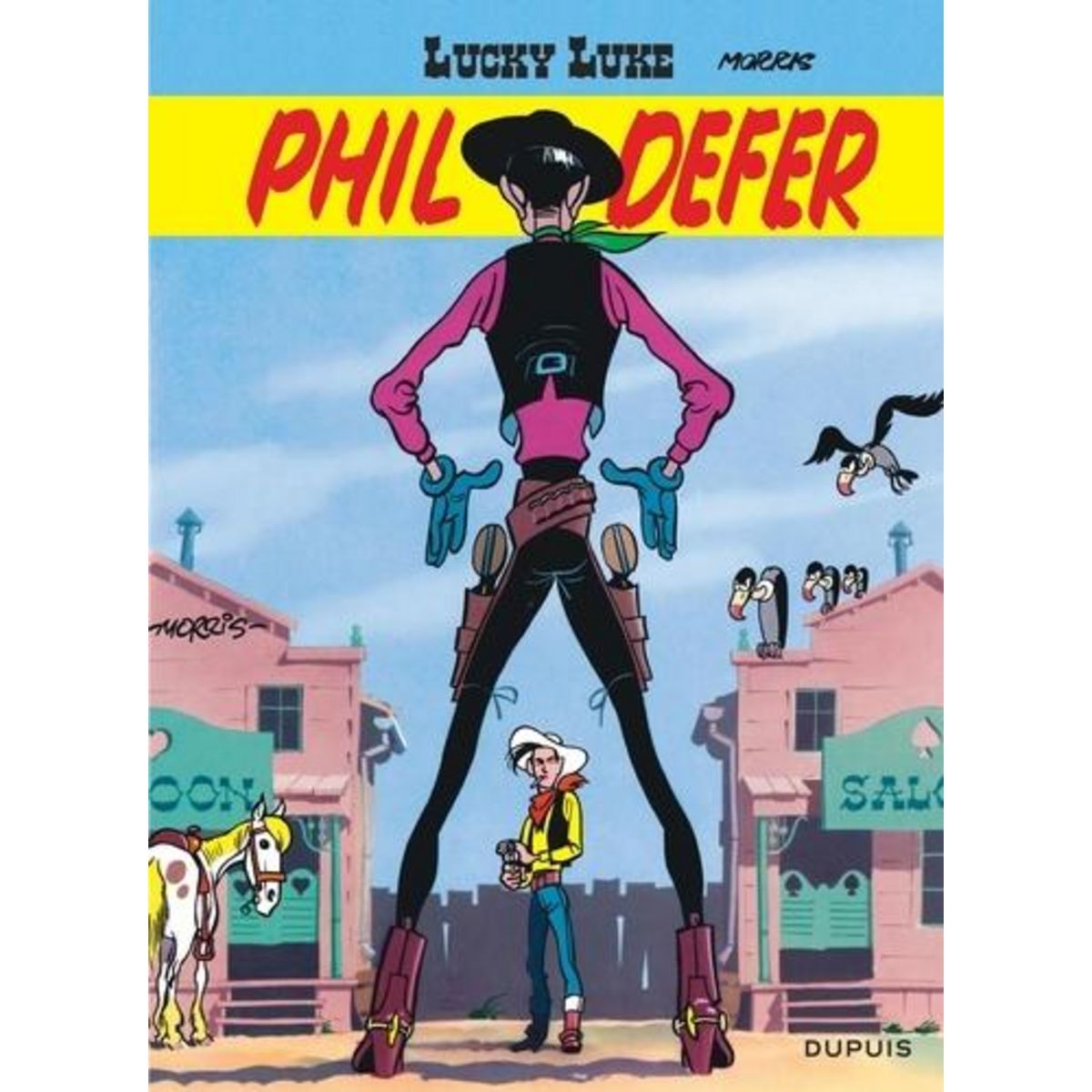 LUCKY LUKE TOME 8 : LUCKY LUKE ET PHIL DEFER, Morris
