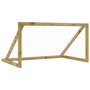 Voir la diapositive 1 : VIDAXL But de football avec filet 120x60x80 cm Bois de pin impregne