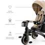 Voir la diapositive 5 : KINDERKRAFT Tricycle jazz 2 pratique et confortable