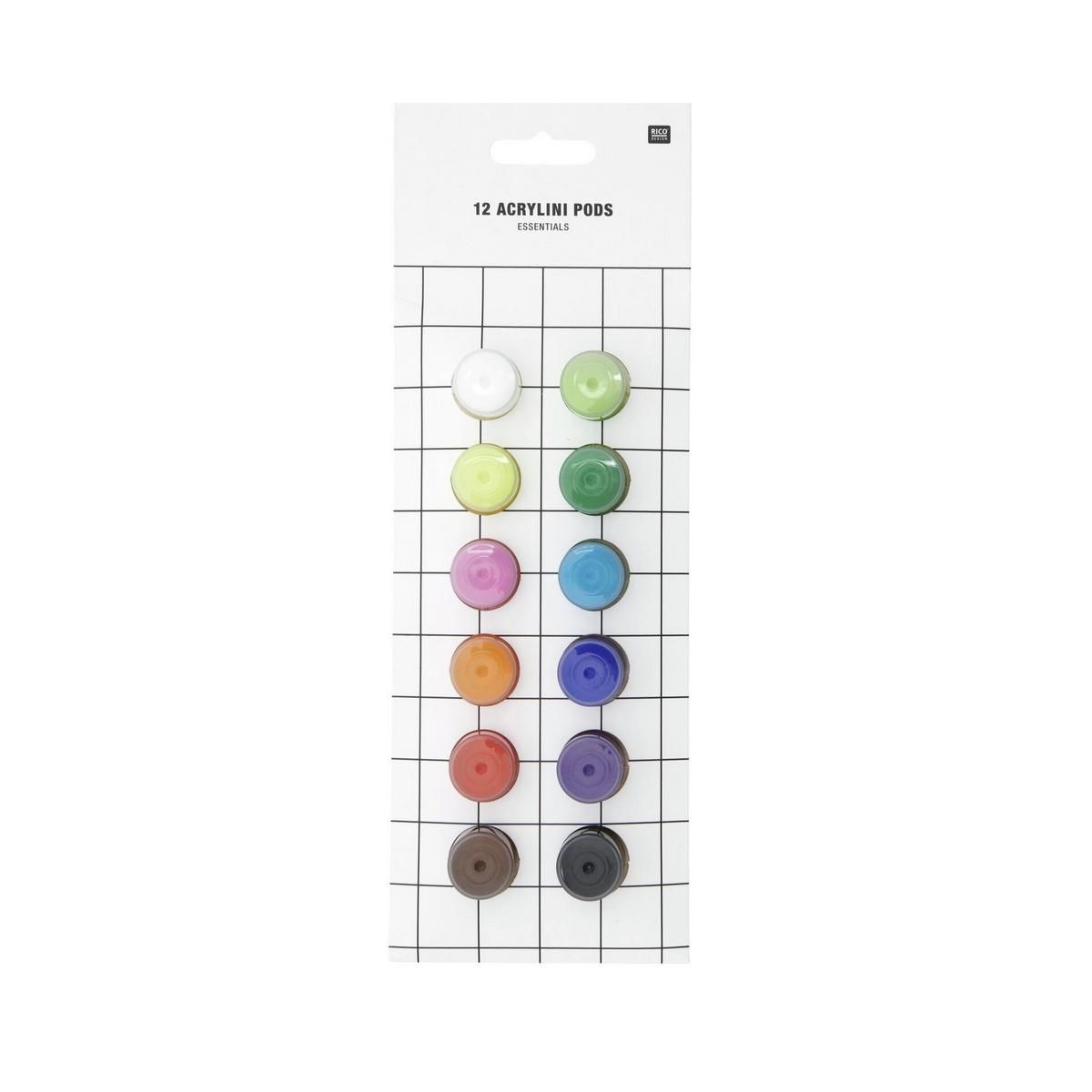 RICO DESIGN Peinture acrylique couleur essentiels -