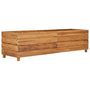 Voir la diapositive 2 : VIDAXL Lit sureleve 150x40x38 cm bois de teck recycle et acier
