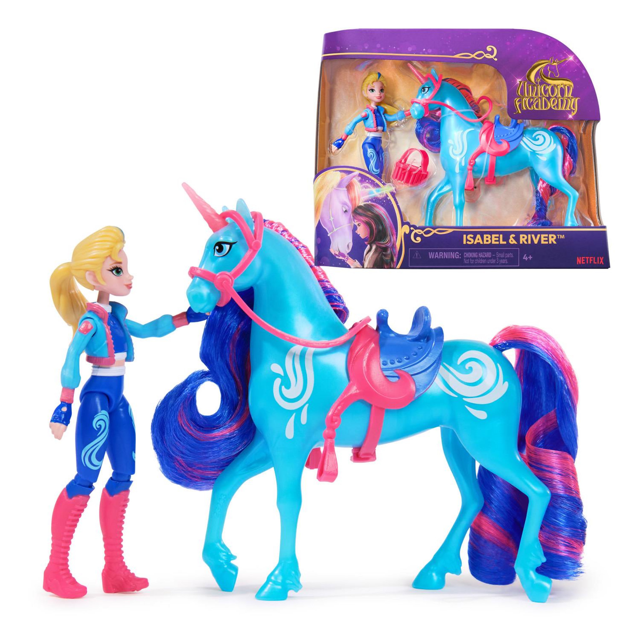 SPIN MASTER Unicorn Academy Isabel & River