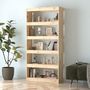 Voir la diapositive 3 : VIDAXL Bibliotheque/Separateur de piece 80x30x167,4 cm pin massif