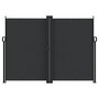 Voir la diapositive 3 : VIDAXL Auvent lateral retractable noir 180x1000 cm