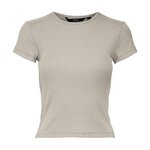 Vero Moda T shirt  Femme Vero Moda Chloe. Coloris disponibles : Beige