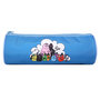 Voir la diapositive 1 : Bagtrotter BAGTROTTER Trousse scolaire ronde Barbapapa Bleue