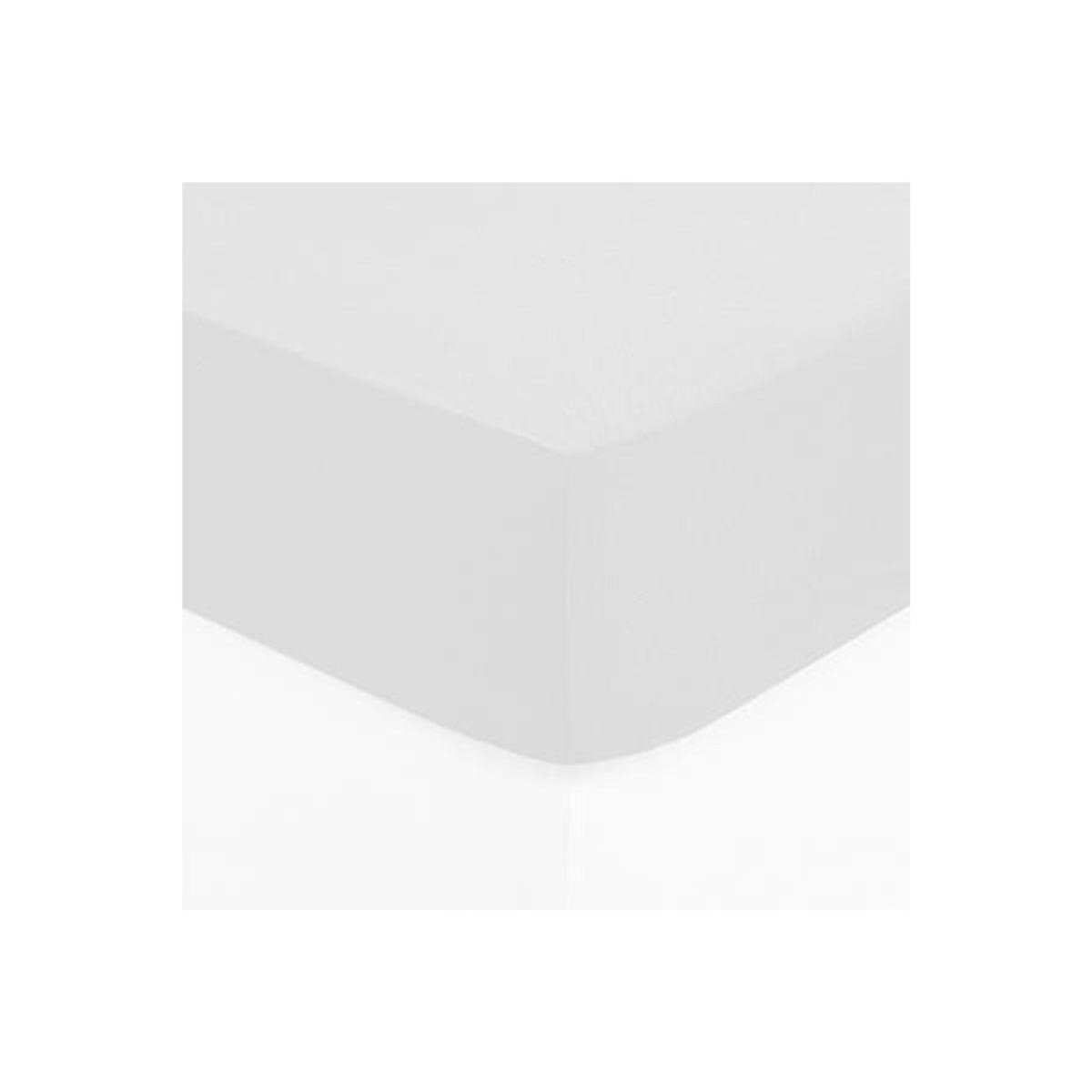 ATMOSPHERA Drap Housse  Intérieur  140x190cm Blanc
