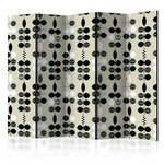 Paris Prix Paravent 5 Volets  Black & White Dots  172x225cm