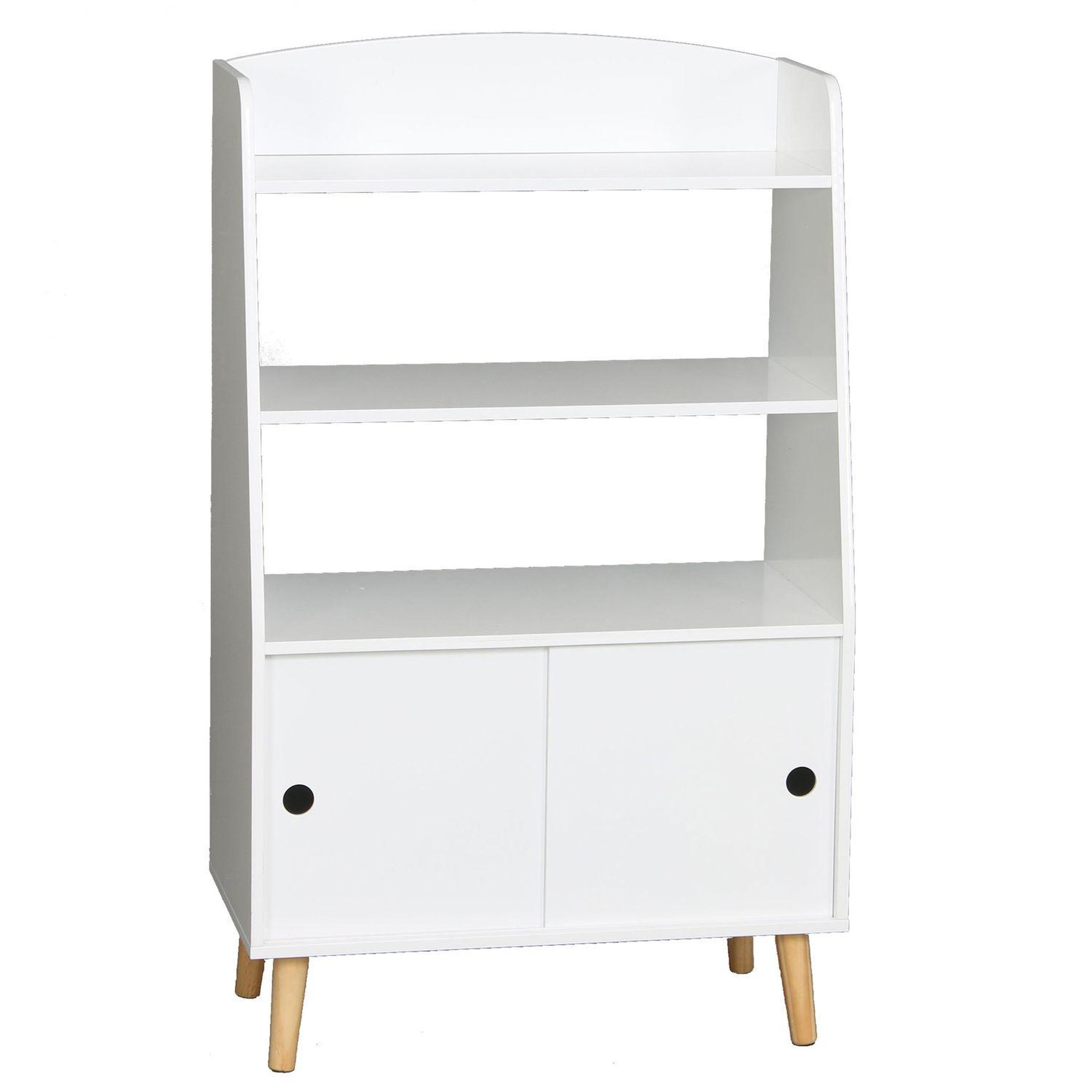 DIVERS Bibliothèque enfant sweet - l. 58 x h. 93 cm - blanc