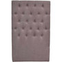 Voir la diapositive 1 : Habitat et Jardin Tête de lit capitonnée  Déco  - 99 cm - Taupe - En tissu