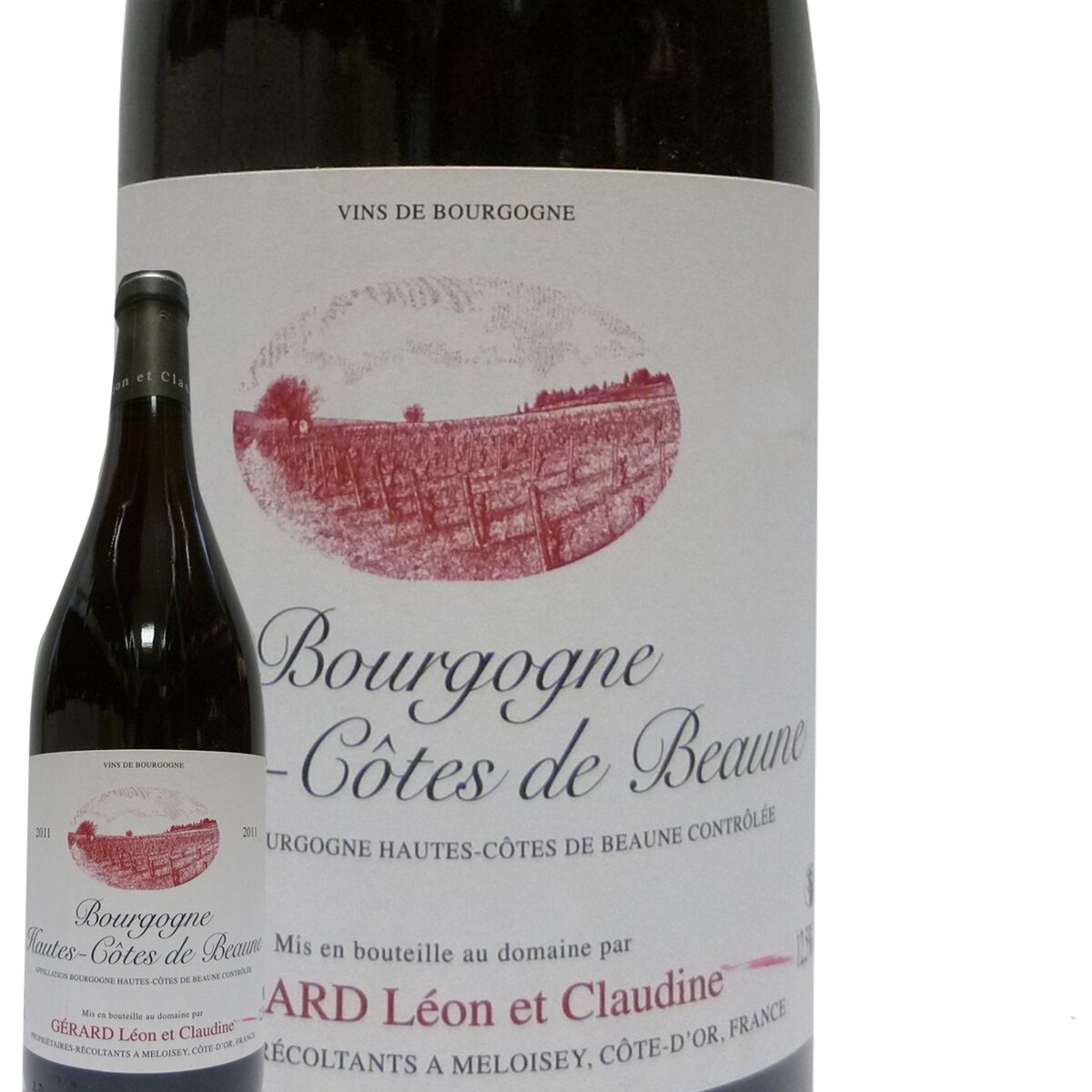 Domaine Claudine Gérard Bourgogne Hautes Côtes de Beaune Rouge 2014