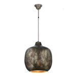 Paris Prix Lampe Suspension Vintage  Salyer  43cm Or