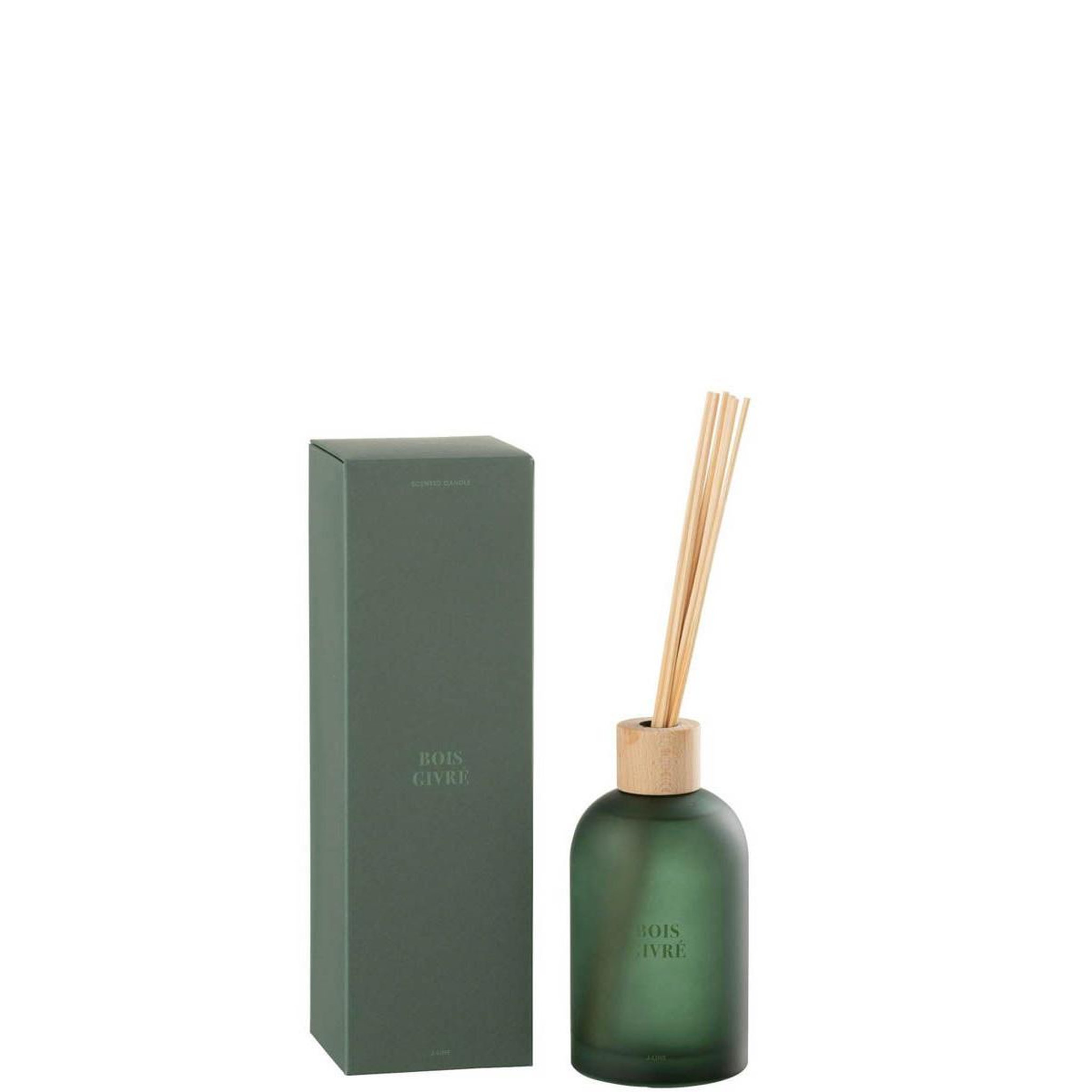 Voir la diapositive 2 : J-LINE Diffuseur de parfum  accords essentiels  250ml bois givré