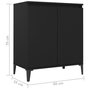 Voir la diapositive 6 : VIDAXL Buffet noir 60x35x70 cm bois d'ingenierie