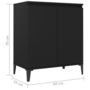 Voir la diapositive 6 : VIDAXL Buffet noir 60x35x70 cm bois d'ingenierie